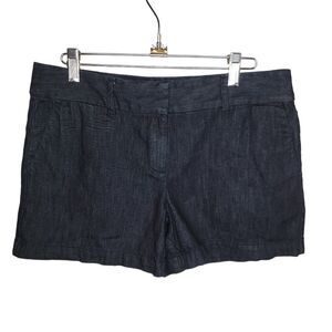Loft Ann Taylor trouser style denim jeans shorts Size 4